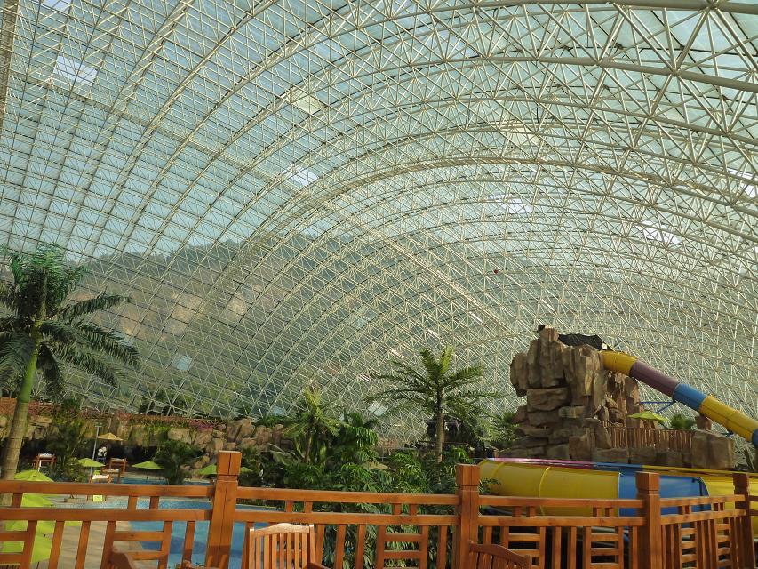 天门游乐场网架